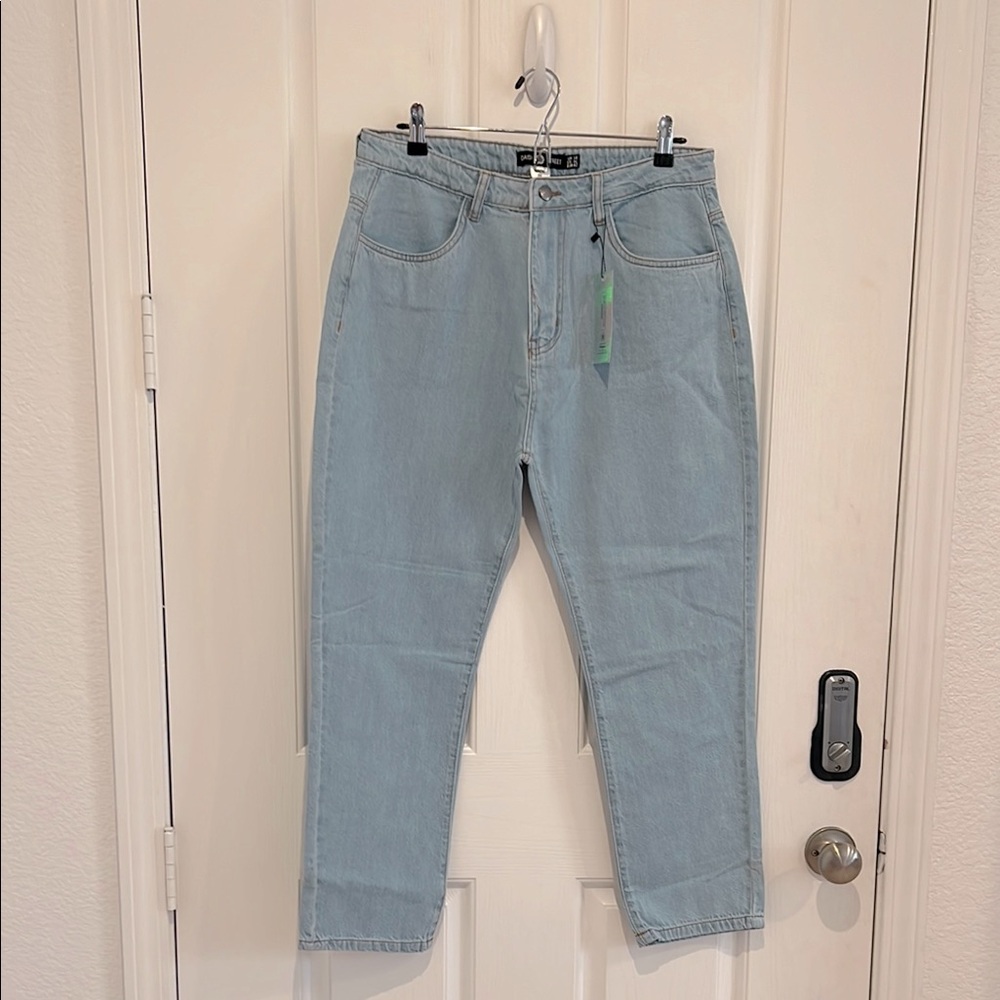 🤎Daisy Street mom jeans in bleach denim - Picture 3 of 6
